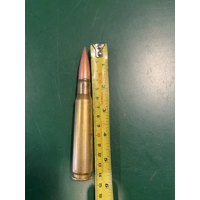 British army INERT 50 Caliber bullet, copper head