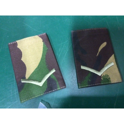 Epaulettes DPM LCpl Lance Corporal stripe