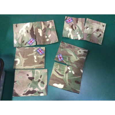 British Army MTP blanking Patches, 1 Pair