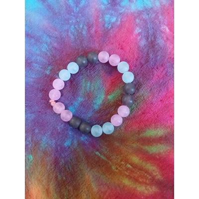 Colored glass beaded bracelet Colored glass beaded bracelet
