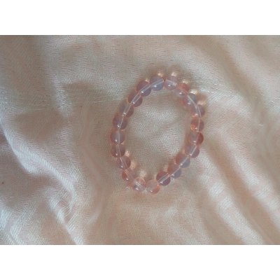 Pink glass beaded bracelet Pink glass beaded bracelet