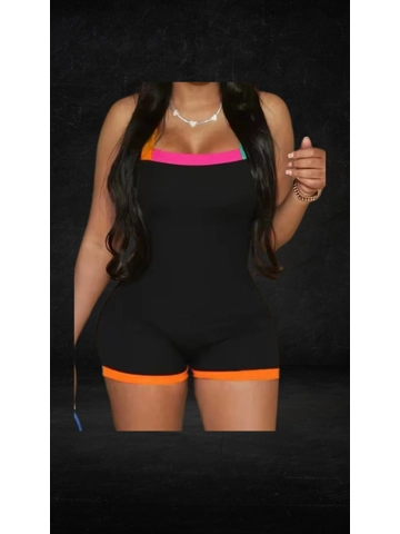 Slim Fit Sleeveless Jumpsuit