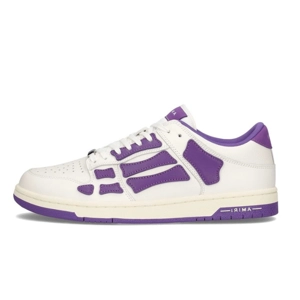 AMIRI SKEL WHITE PURPLE LOW