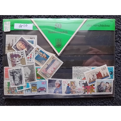 Germany Federal Republic used stamps 50 pack sealed
