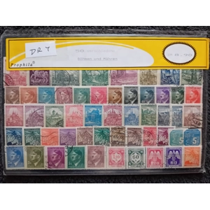 Germany Bohemia and Moravia 50 used stamp pack