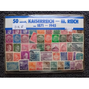 Germany imperial to Reich 50 used stamps