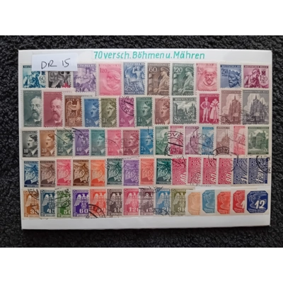 Germany Bohemia and Moravia 70 used stamp pack