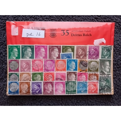 Germany Deutsch's Reich 35 used stamp pack