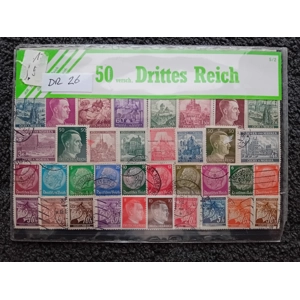 Germany Deutsch's Reich 50 used stamp pack