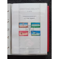 Ersttagsblatt 1978 - 1980 CTO in album