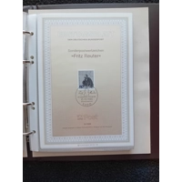 Ersttagsblatt 1983 - 1985 CTO in album