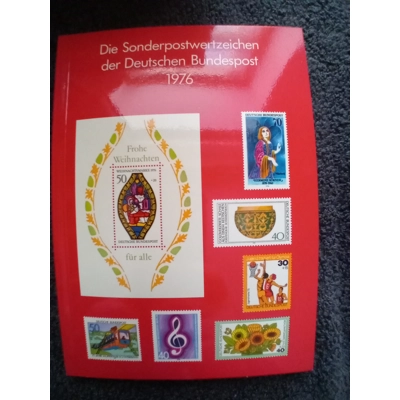 Germany 1976 Federal Republic Yearbook 63 pages Complete M..