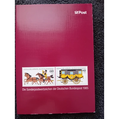 Germany 1985 Federal Republic Yearbook 81 pages Complete M..
