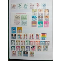 West Germany Berlin MNH stamps in 8 page/16 side album