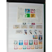 West Germany Berlin MNH stamps in 8 page/16 side album