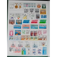 West Germany Berlin MNH stamps in 8 page/16 side album