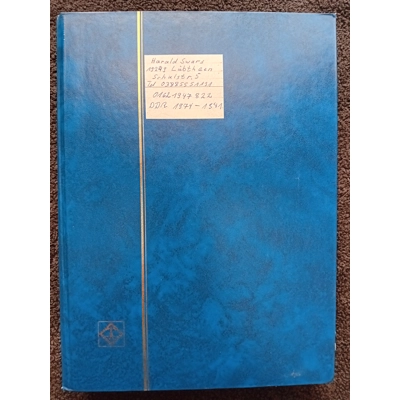 East Germany DDR 1974-1981 MNH & used stamps in 24page/48 side album