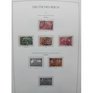 Germany 1920 5 stamps on page