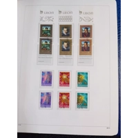 Liechtenstein 1965-1987 MNH & CTO Stamp sets in album appears. 99% complete