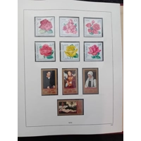 E-Germany DDR 1971-1976 MNH stamps in album appears. 100% complete - NICE !