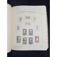 E Germany DDR stamps 1976-1985 Used & CTO in ABRIA album - NICE !