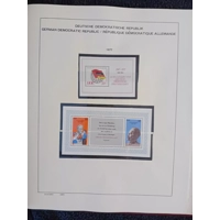 E Germany DDR 1974-79 MNH stamps in album 100% complete 99% are MNH an odd CTO