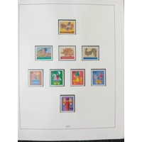 W Germany + Berlin MNH stamps in album appears 100% complete