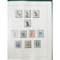W Germany Berlin 1966-1973 MNH & USED stamp sets in album approx. 100% complete