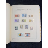 E Germany DDR stamps 1976-1985 Used & CTO in ABRIA album - NICE !