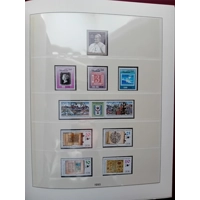 Germany DDR 1987-1990 MNH stamps in album appears 100% complete