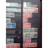 Belgium used stamps in 30 page/ 60 side stock book