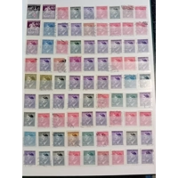 Deutsch's Reich stamps MNH & USED in 8 page/16 side album inc some marienwerder
