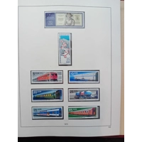 E-Germany DDR 1971-1976 MNH stamps in album appears. 100% complete - NICE !