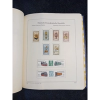 E Germany DDR stamps 1976-1985 Used & CTO in ABRIA album - NICE !