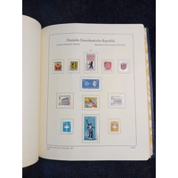 E Germany DDR stamps 1976-1985 Used & CTO in ABRIA album - NICE !