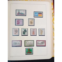 W-Germany MNH stamps in album appears. 100% complete - NICE !