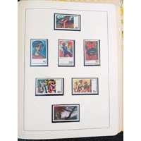 W-Germany MNH stamps in album appears. 100% complete - NICE !