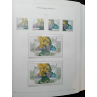 W-Germany 1995-2000 MNH & used stamps in album appears. 100% complete