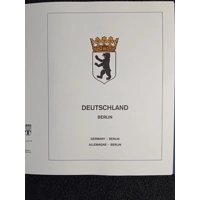 W German Berlin 1970-1979 used stamps in album