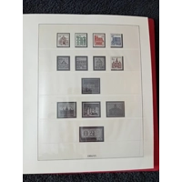 W Germany mostly MNH a few used stamps 1965-1974 in album appears 60% complete