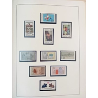 W-Germany MNH stamps in album appears. 100% complete - NICE !