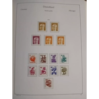 W Germany & Berlin 61-73 & 63-79 MNH stamps in album approx.90% complete