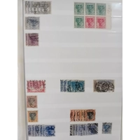 Deutsch's Reich stamps MNH & USED in 15 page/30 side album