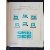 E Germany DDR 1962-1970 MNH stamps in album approx. 80% complete