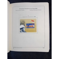 E Germany DDR stamps 1976-1985 Used & CTO in ABRIA album - NICE !