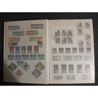 E Germany DDR used stamps in 28 page/56 side stockbook