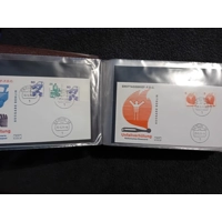 W Germany Berlin FDCs mainly from the 60s & 70s in album