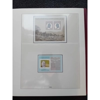 Germany DDR 1982-1986 MNH stamps in album appears 100% complete