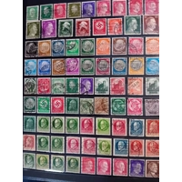 Deutsch's Reich stamps MNH & USED in 16 page/32 side album- super selection !
