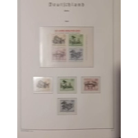 West Germany Berlin 1956-1990 MNH stamps in album appears 99% complete - NICE !